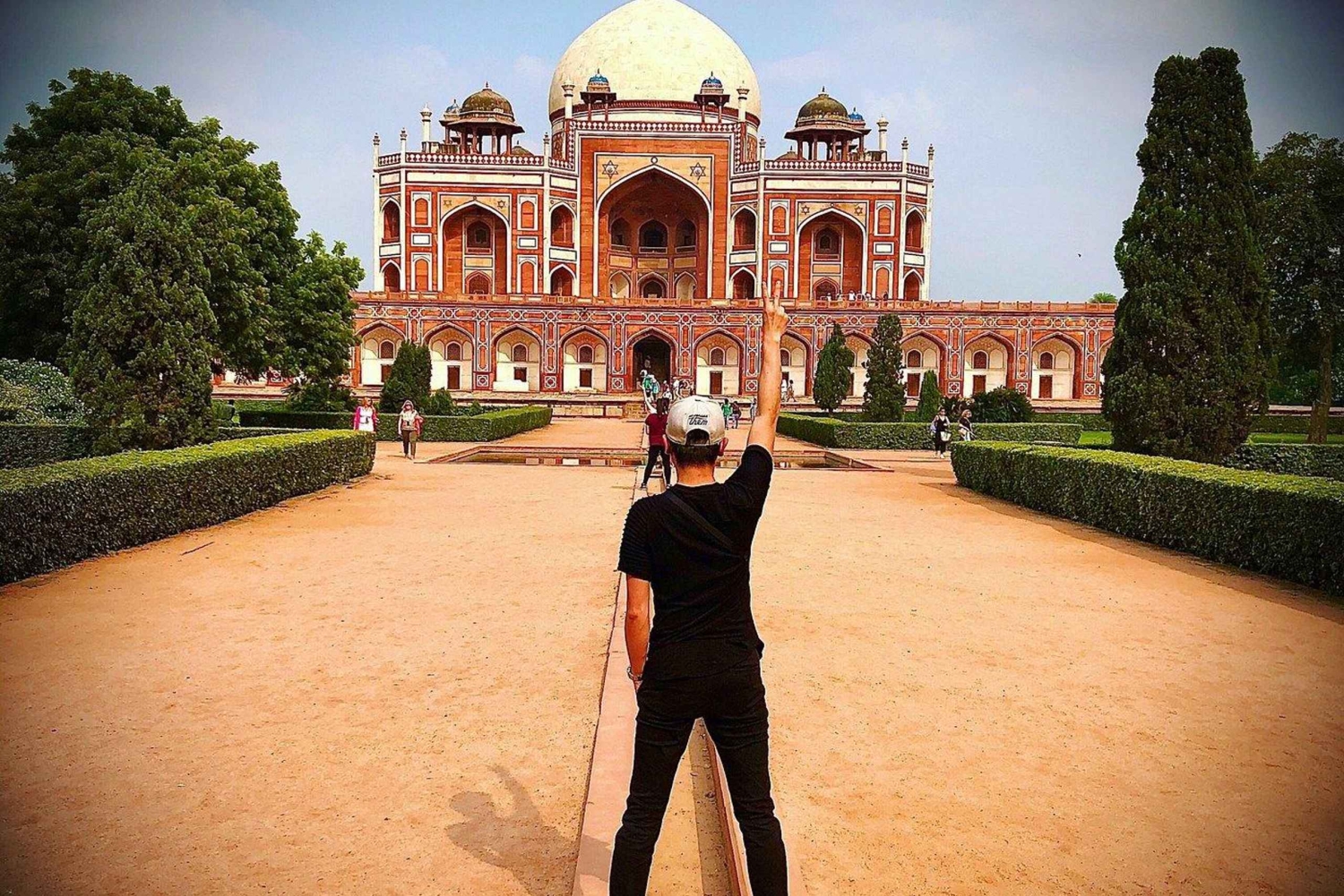 Delhi : visite guidée d'une jounée avec balade en pousse-pousse