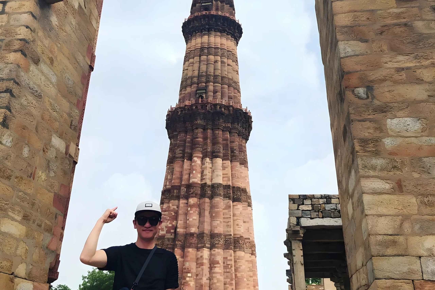 Delhi : visite guidée d'une jounée avec balade en pousse-pousse