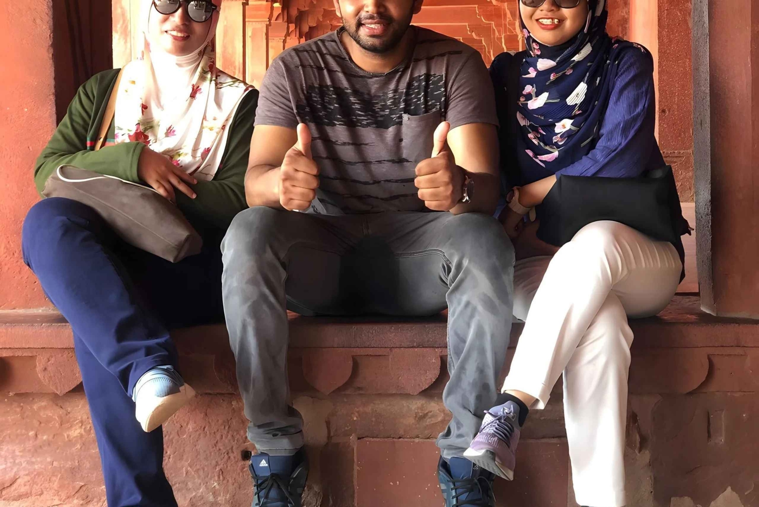 Delhi : visite guidée d'une jounée avec balade en pousse-pousse