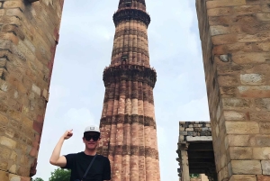 Delhi : visite guidée d'une jounée avec balade en pousse-pousse