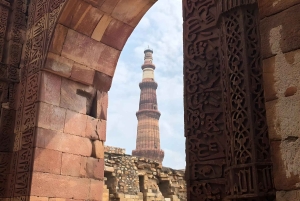 Delhi : visite guidée d'une jounée avec balade en pousse-pousse