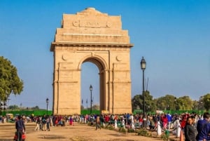 Delhi: Hele dag privétour met gids en lunch