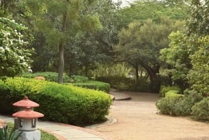 Delhi: tour guiado por el Jardín de los Cinco Sentidos con servicio de recogida