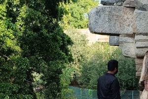 Delhi: tour guiado por el Jardín de los Cinco Sentidos con servicio de recogida