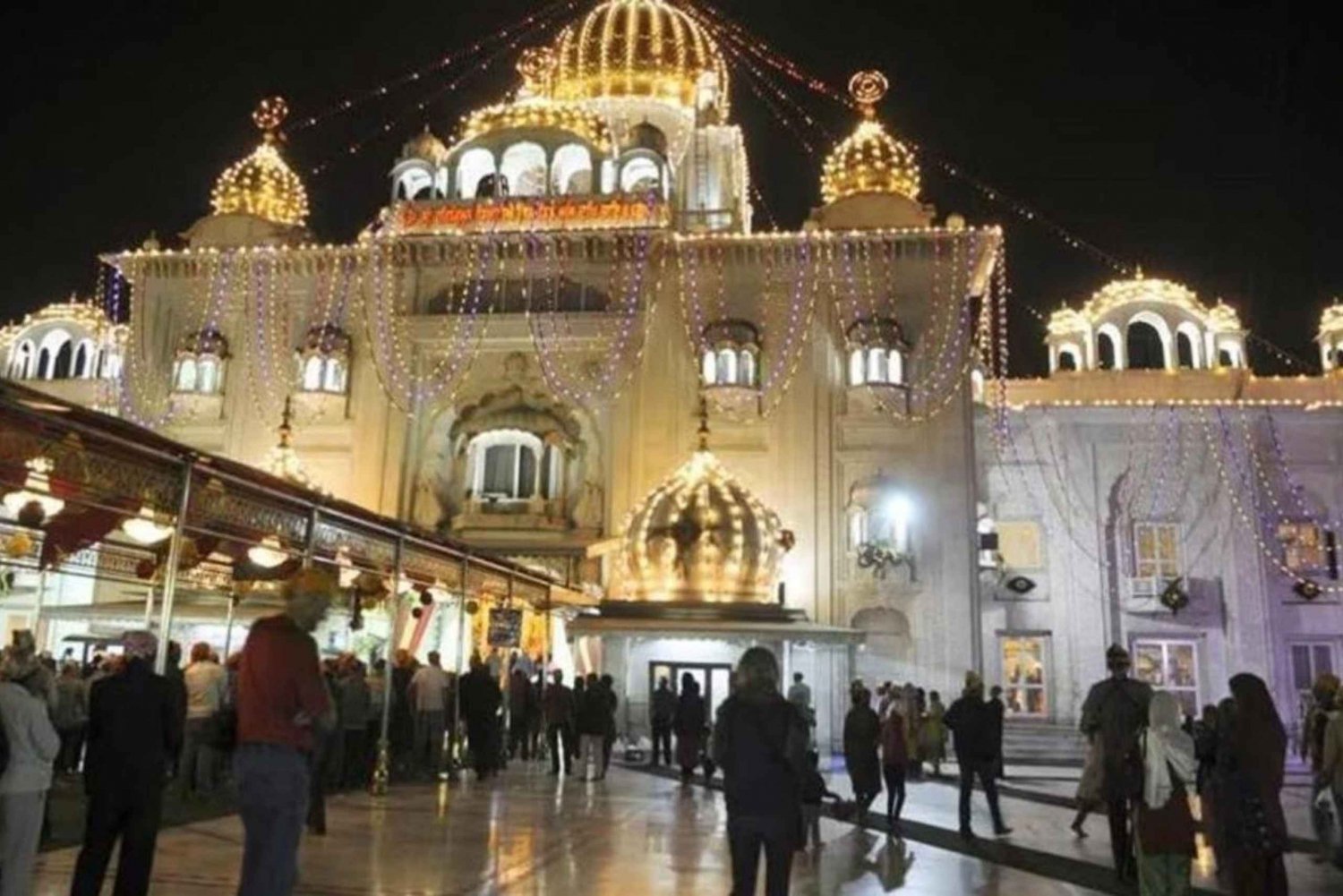 Delhi: Visita guiada nocturna de la ciudad de Delhi - 4 horas