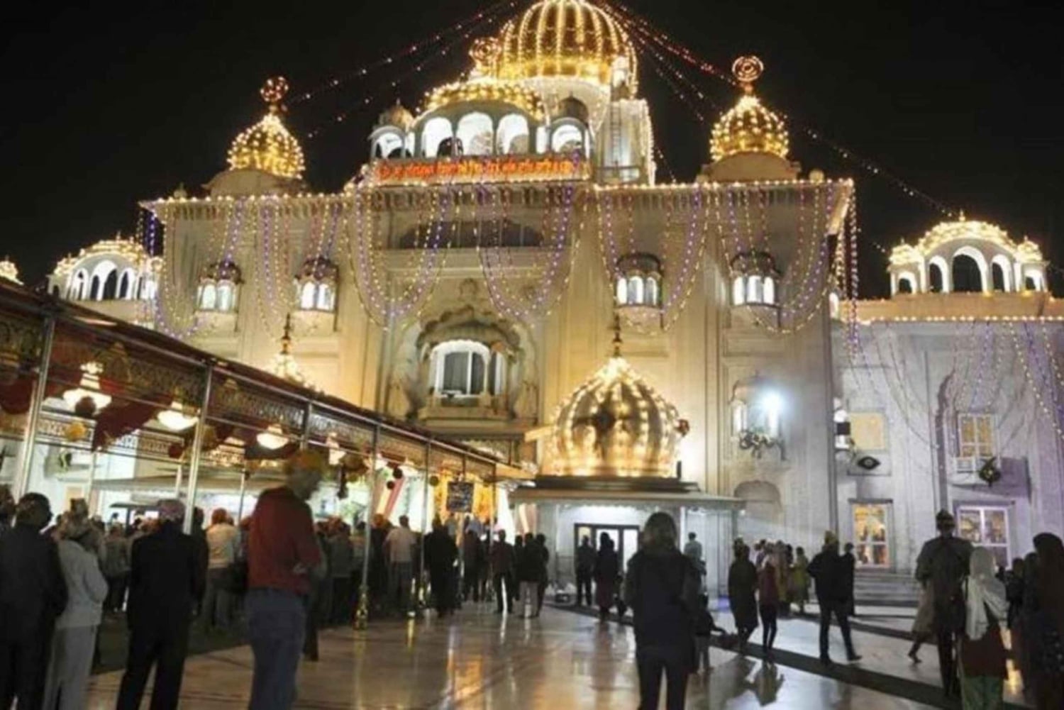 Delhi: Avondrondleiding met gids door de stad Delhi - 4 uur