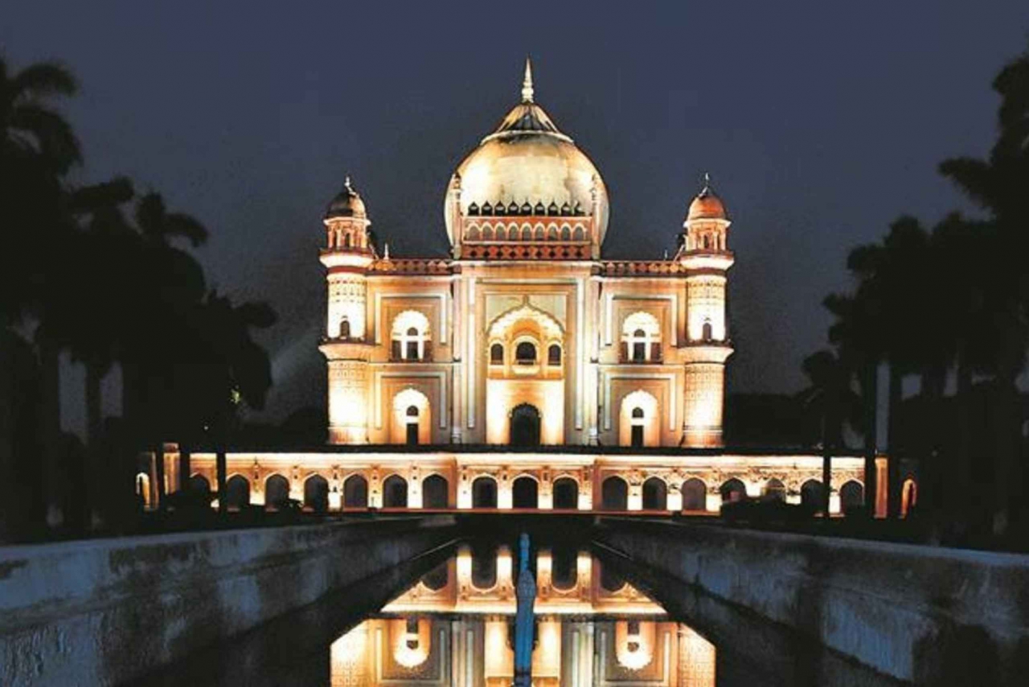 Delhi: Visita guiada nocturna de la ciudad de Delhi