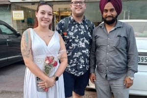 Delhi: Privé avondtour met ophaalservice vanaf je hotel