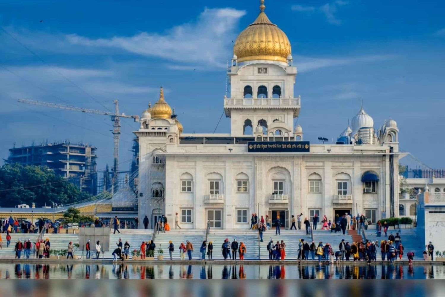 Delhi: Gurudwara Bangla Sahib-tour met Langar-maaltijd