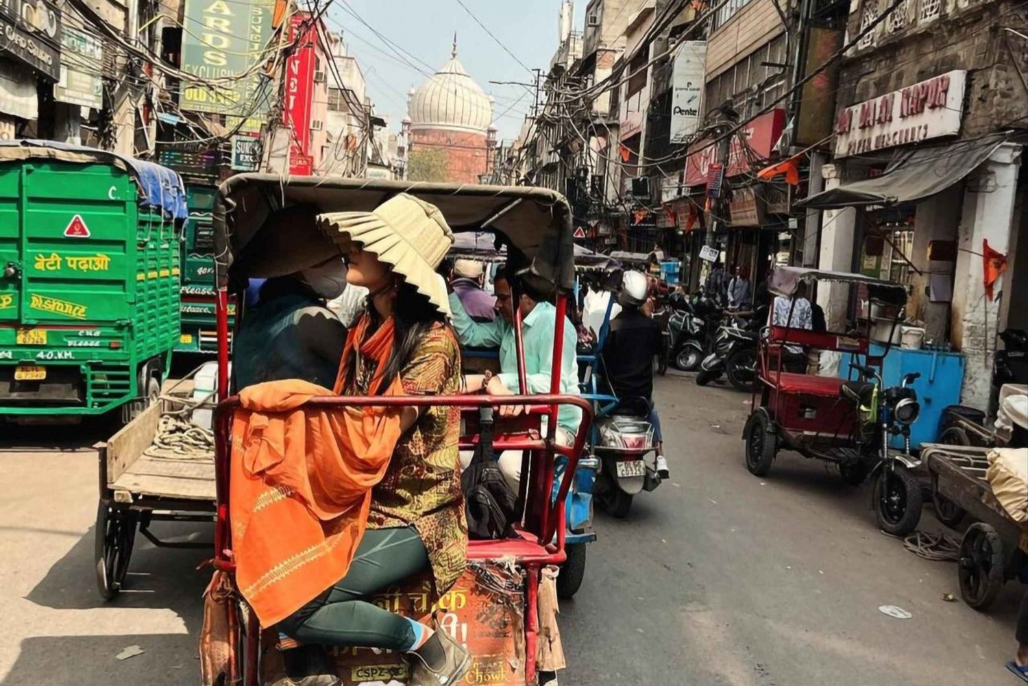 Delhi: excursão de meio dia para compras e mercado de especiarias