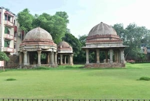 Delhi: Hauz Khas Village and Deer Park Guided Walking Tour