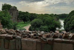 Delhi : visite guidée à pied du village de Hauz Khas et du parc aux daims