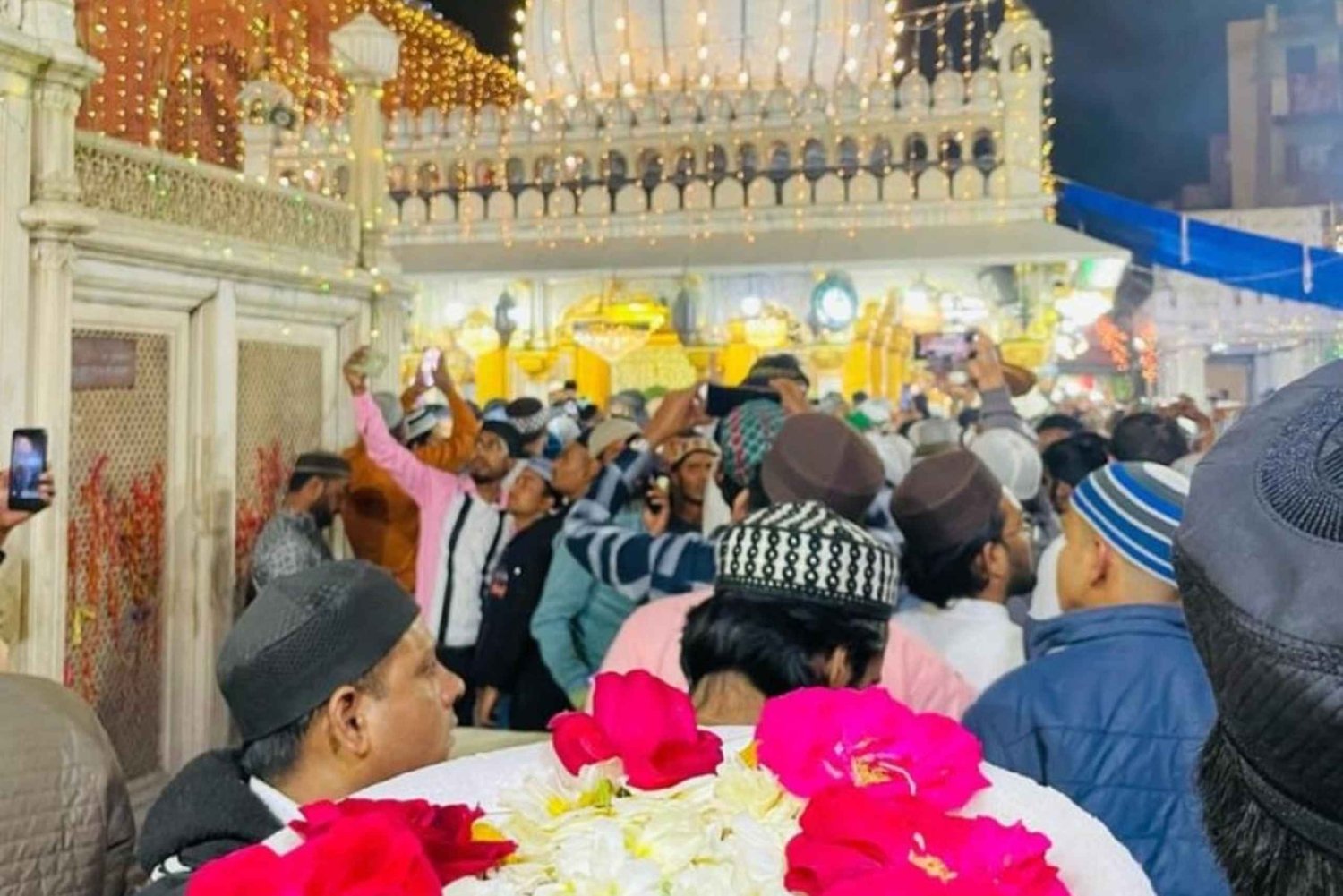 Delhi: Hazrat Nizamuddin Dargah-tur med lunsj