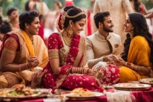 Delhi: Tauche ein in die indische Kultur bei einer lebhaften Hindu-Hochzeit