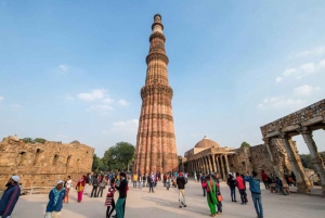 Delhi: Jama Masjid, Qutub Minar ja Humayunin hautakierros