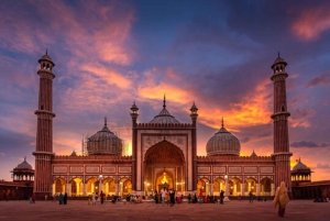 Delhi: Jama Masjid, Qutub Minar ja Humayunin hautakierros