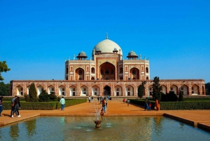 Delhi: Jama Masjid, Qutub Minar ja Humayunin hautakierros