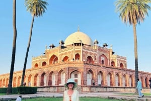 Deli: Passeio de carro por Jama Masjid, Qutub Minar e Túmulo de Humayun
