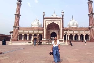 Delhi: Jama Masjid, Qutub Minar & Humayun's Tomb Guided Tour