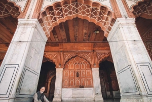 Delhi: Luksuriøs privat halvdagstur med guide i Delhi 🏰