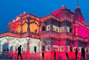 Delhi: Mathura og Vrindavan privat luksustur med guide