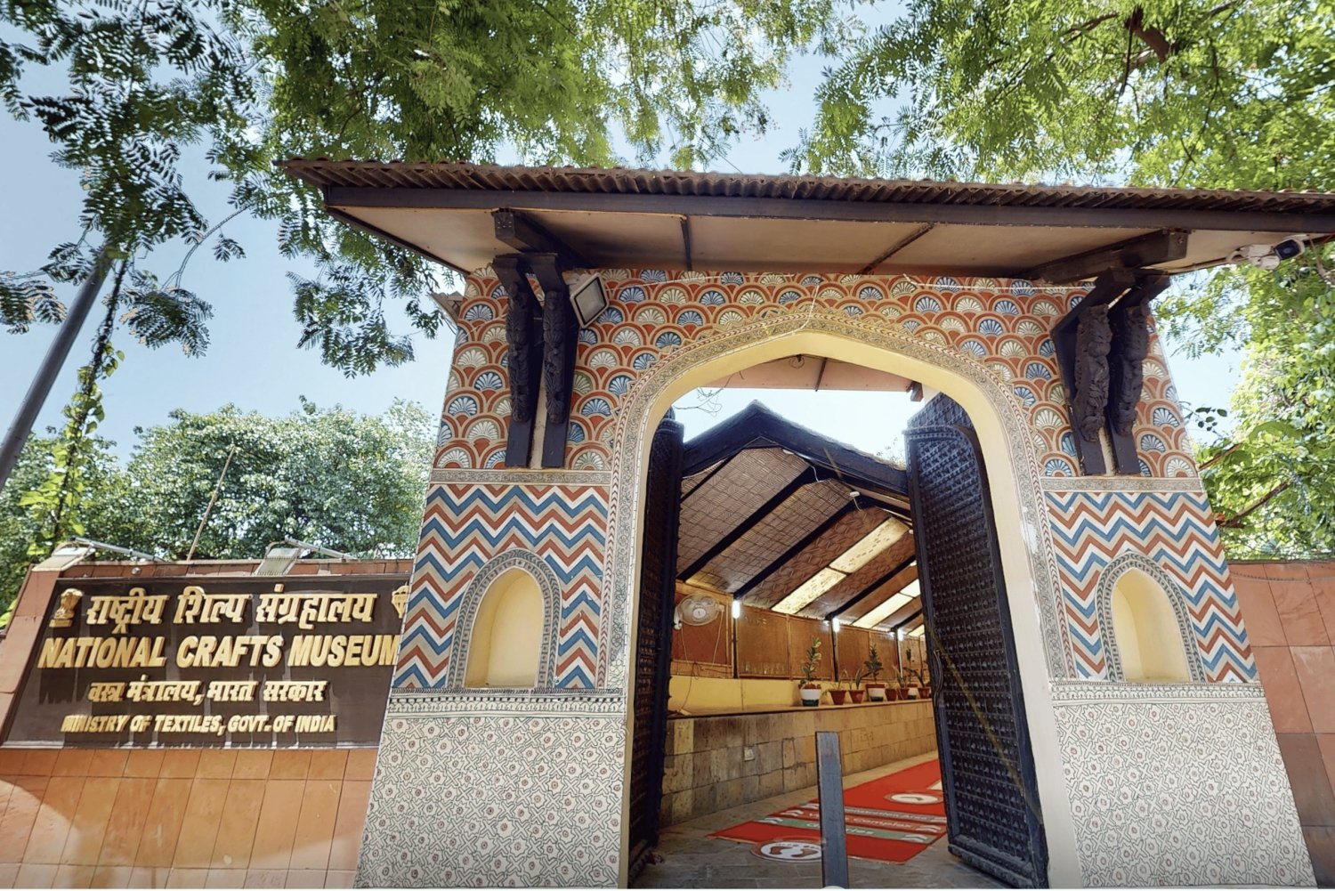 Delhi: Excursão a pé pelo Museu Nacional de Artesanato