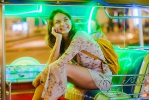 Delhi: Nachttour mit Rikschafahrt und Street Food