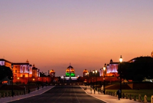 Delhi: Nachttour mit Rikschafahrt und Street Food