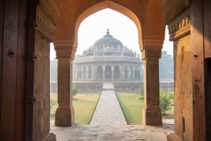 Delhi: Ganztagestour durch die alte und neue Stadt mit Abholung vom Hotel