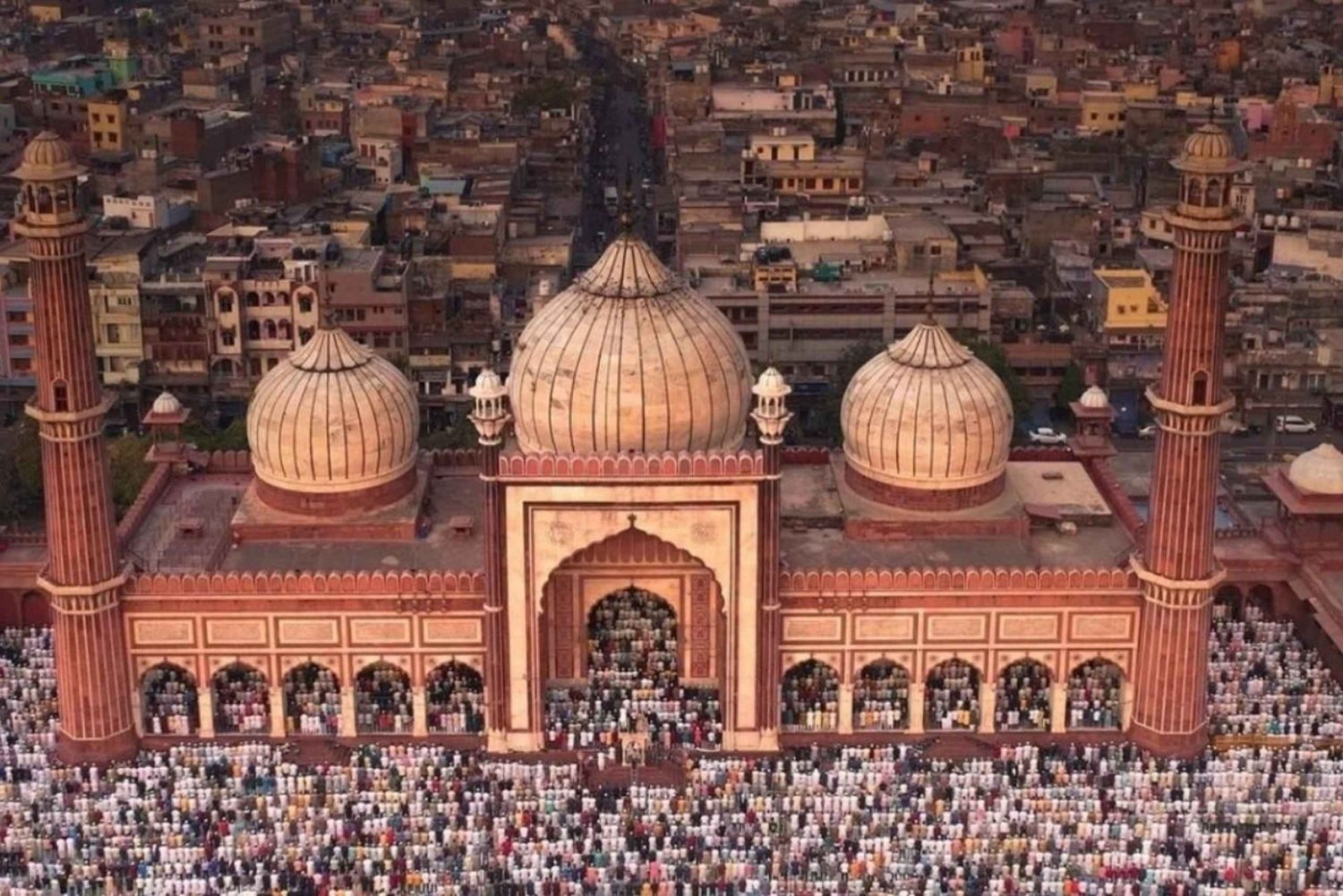 Delhi: tour della città vecchia e nuova di un giorno con pranzo