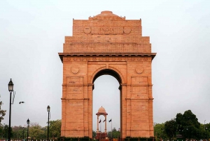 Delhi : visite guidée privée de la vieille et de la nouvelle ville de Delhi en voiture