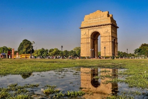 Delhi: Oud en Nieuw Delhi Hele dag privérondleiding met gids door de stad