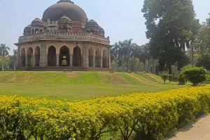 Delhi: Antigua y Nueva Delhi: tour de medio día completo en coche