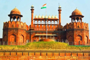 Delhi: Old och New Delhi Guidad hel- eller halvdagsutflykt