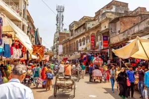 Delhi: Old och New Delhi Guidad hel- eller halvdagsutflykt