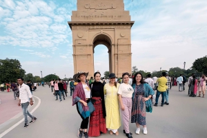 Privétour van een hele of halve dag door Oud en Nieuw Delhi met de auto