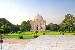 Delhi: Halv- eller heldagstur privat guidet tur i Old & New Delhi