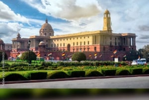 Delhi: Halv- eller heldagstur privat guidet tur i Old & New Delhi