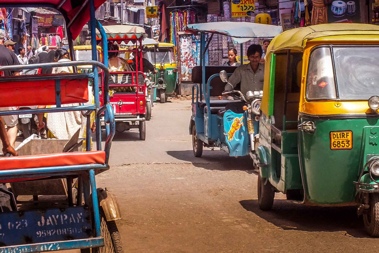 Delhi: Byrundvisning i Old Delhi med Tuk Tuk-tur og gademad