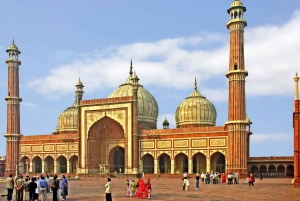 Delhi: City tour pela cidade de Old Delhi com passeio de Tuk Tuk e comida de rua