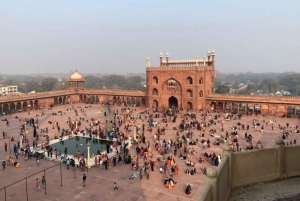 Delhi: Stadsrundtur i Old Delhi med Tuk Tuk-resa och street food