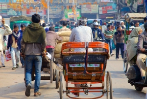 Delhi : Visite culinaire de la vieille ville de Delhi avec promenade en tuk tuk et cuisine de rue