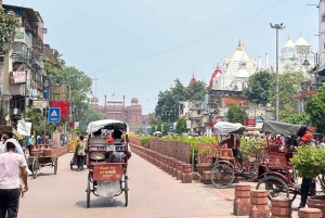 Delhi : Visite culinaire de la vieille ville de Delhi avec promenade en tuk tuk et cuisine de rue