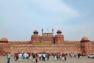 Delhi: Städtetour durch Alt- und Neu-Delhi mit Spaziergang durch den Palika-Basar