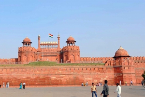 Visite privée d'une journée du vieux et du nouveau Delhi en voiture