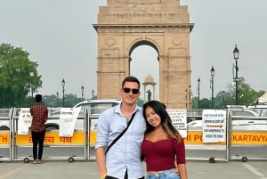 Delhi: Vanha ja uusi Delhi yksityisellä opastetulla kierroksella, jossa on vaihtoehtoja