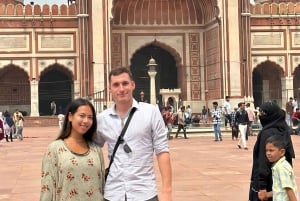 Delhi: Vanha ja uusi Delhi yksityisellä opastetulla kierroksella, jossa on vaihtoehtoja
