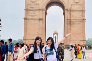 Delhi: Vanha ja uusi Delhi yksityisellä opastetulla kierroksella, jossa on vaihtoehtoja