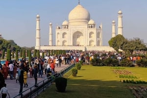 Delhi: Envejs privat transfer til/fra Agra