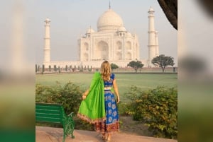 Delhi: Envejs privat transfer til/fra Agra